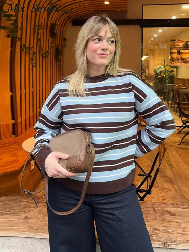 Maglione a Righe Soft Parisian Chic