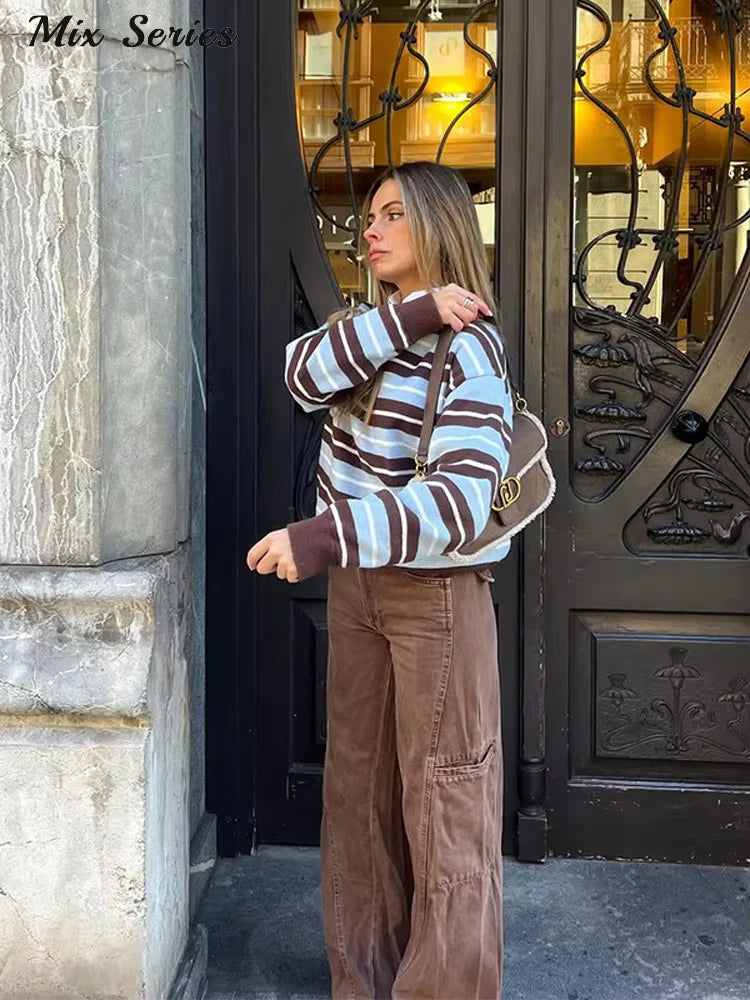 Maglione a Righe Soft Parisian Chic